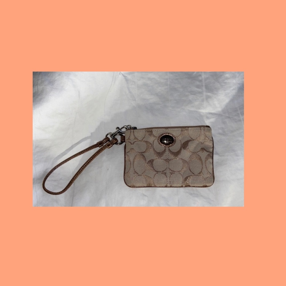 Coach wristlet